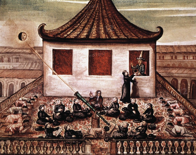 Téléscope, 1688, au Siam