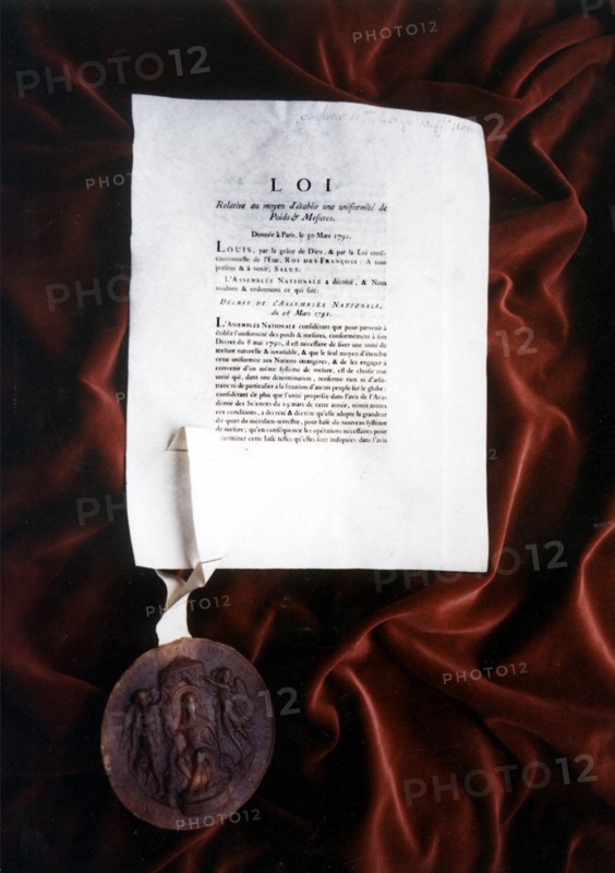 Meter standard and kilogram standard