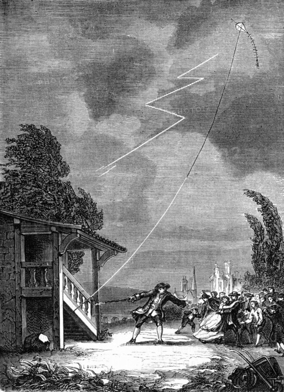 Expérience du cerf-volant électrique