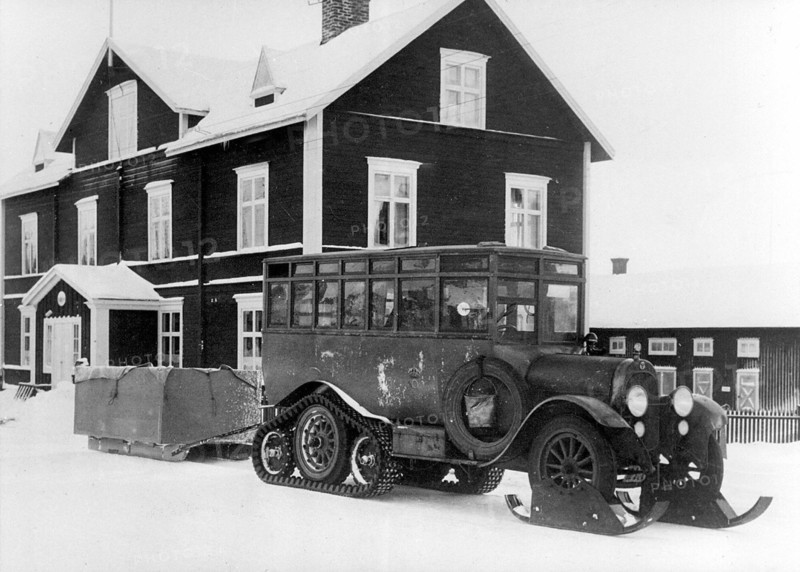 Car with Caterpillar Tracks