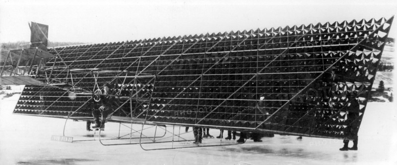 Prototype d'avion  Multiplan en 1909