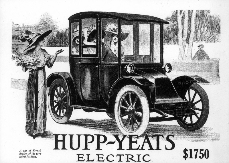First electric cars