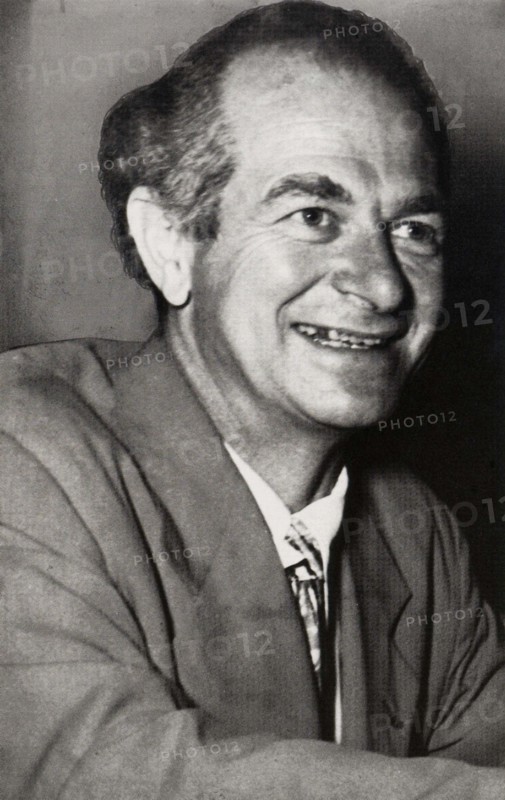 Portrait de Linus Pauling, chimiste américain.