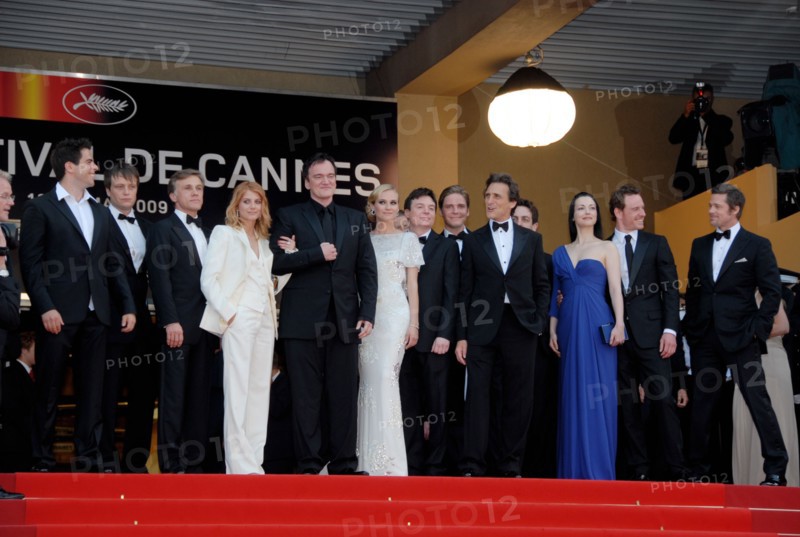 Festival de Cannes : équipe du film "Inglourious Basterds"