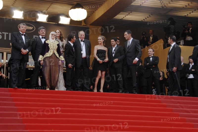 L'équipe du film "Hors la loi"