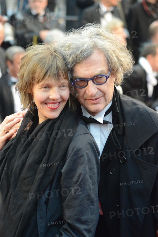 Wim Wenders and Donata Wenders, Cannes Film Festival 2013