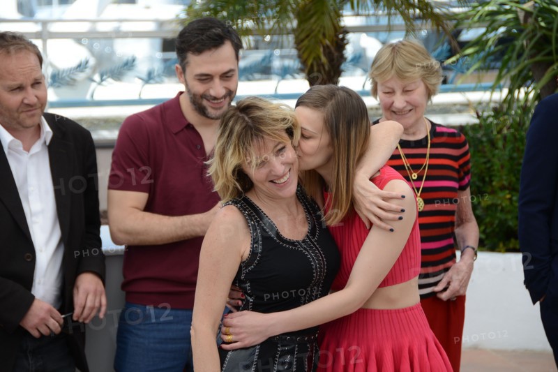 Film crew "Un Château en Italie", Cannes Film Festival 2013
