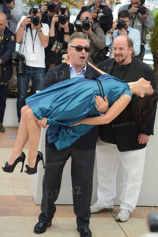 Alec Baldwin et sa femme, Festival de Cannes 2013