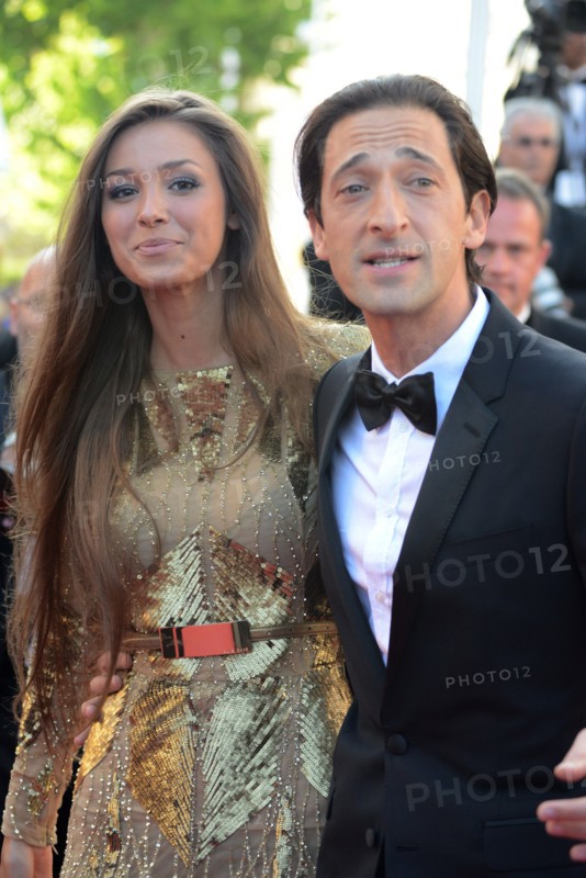 Lara Lieto et Adrien Brody, Festival de Cannes 2013