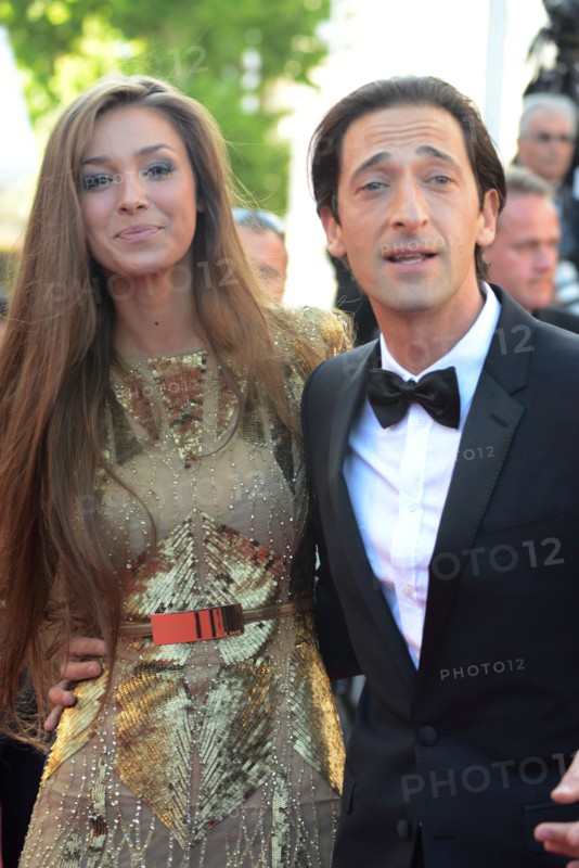 Lara Lieto et Adrien Brody, Festival de Cannes 2013