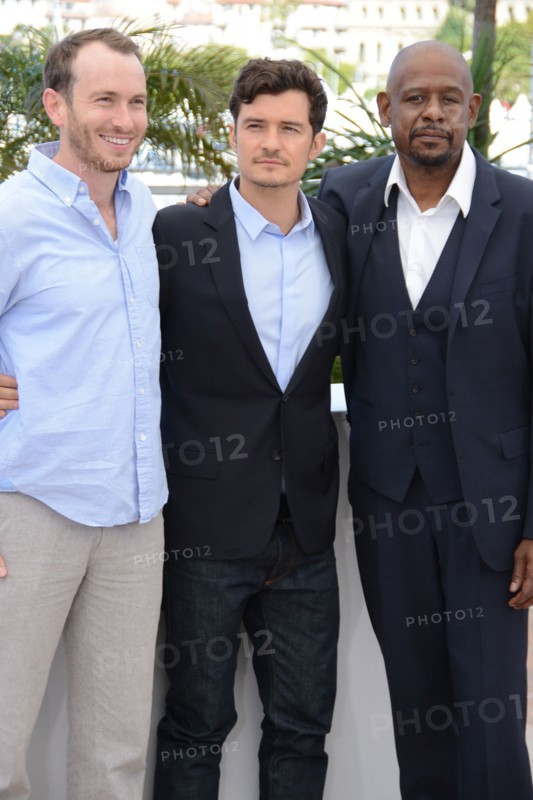 Conrad Kemp, Orlando Bloom et Forest Whitaker, Festival de Cannes 2013