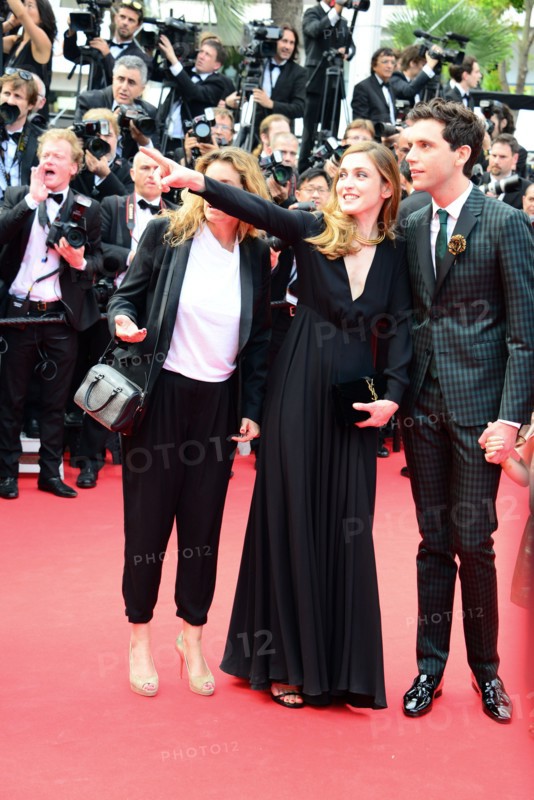 Lisa Azuelos, Julie Gayet et Mika, Festival de Cannes 2014