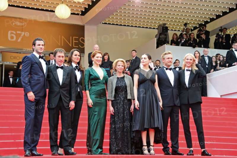 Equipe du film "Saint Laurent", Festival de Cannes 2014