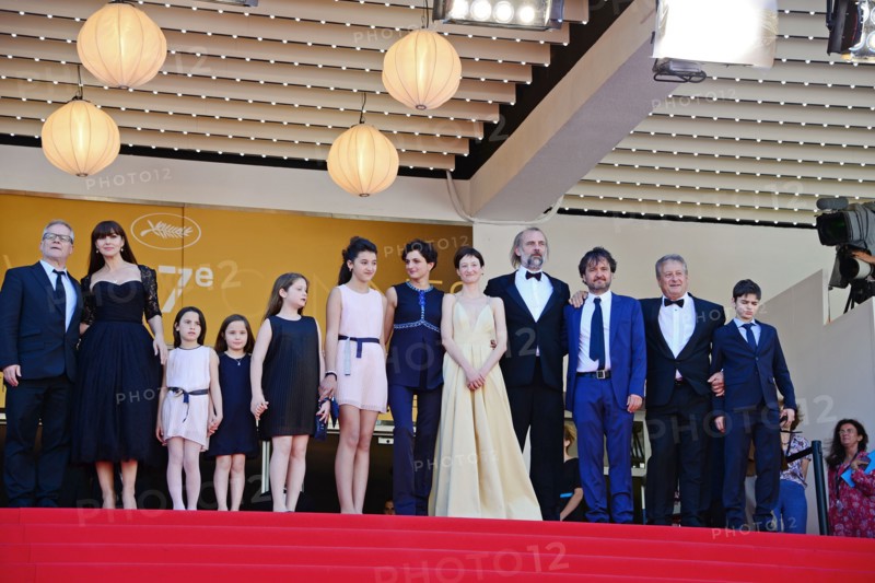 Equipe du film "Le Meraviglie", Festival de Cannes 2014
