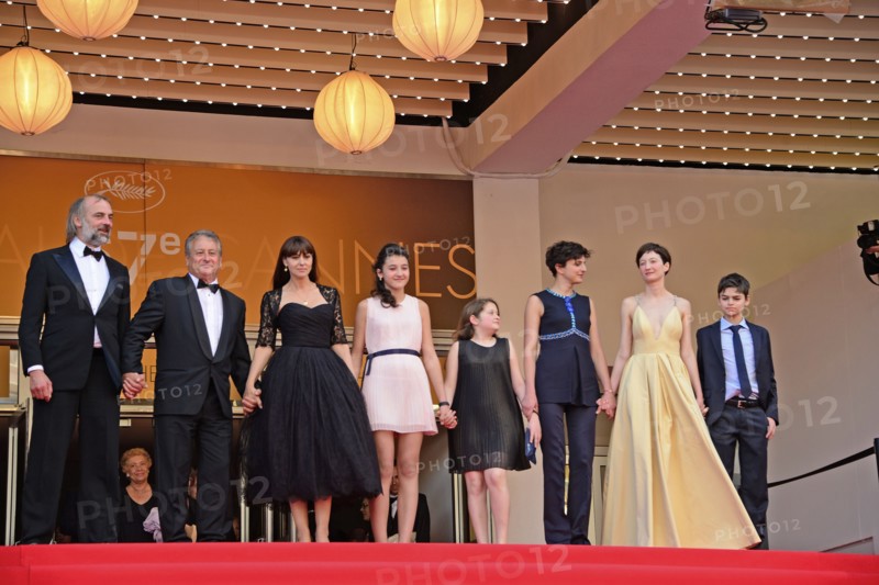Equipe du film "Le Meraviglie", Festival de Cannes 2014