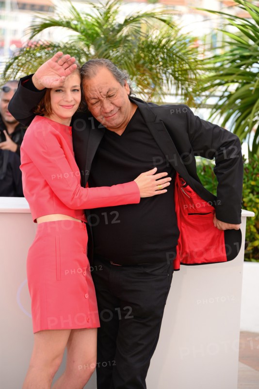 Céline Salette, Tony Gatlif, 2014 Cannes film Festival