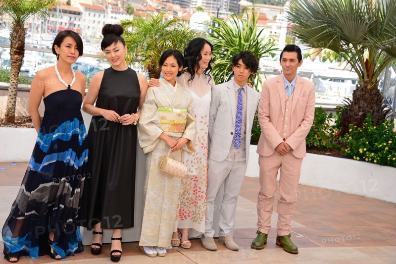 Equipe du film "Still the water (Futatsume no mado)", Festival de Cannes 2014