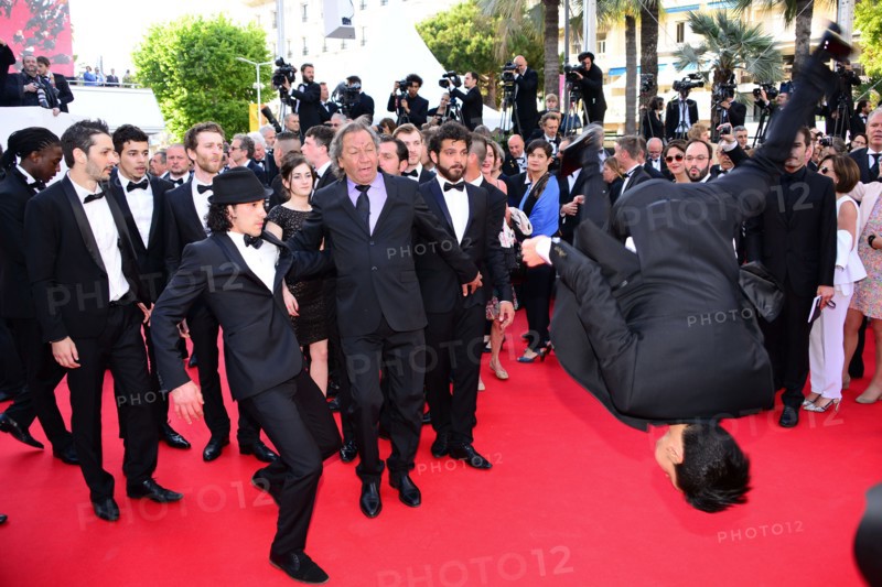 Les danseurs du film "Geronimo", Festival de Cannes 2014