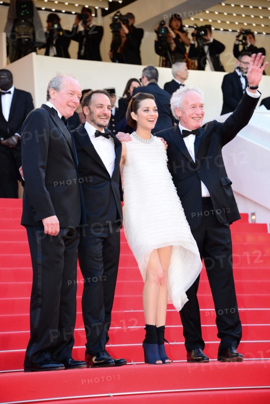 Equipe du film "Deux jours, une nuit", Festival de Cannes 2014