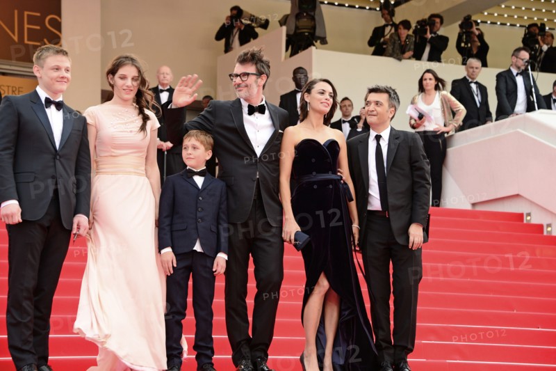 Cast and crew, "The search", 2014 Cannes film Festival