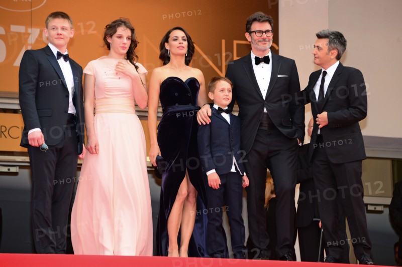 Cast and crew, "The search", 2014 Cannes film Festival