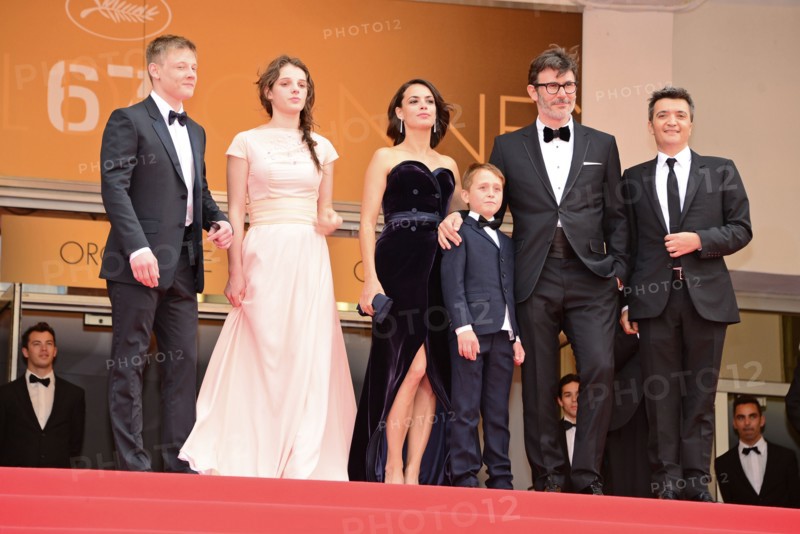 Cast and crew, "The search", 2014 Cannes film Festival