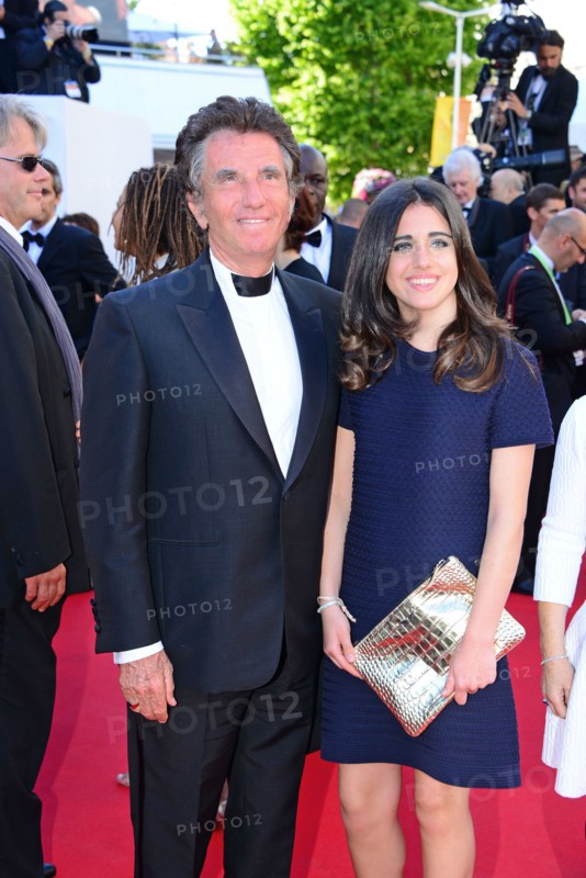 Jack Lang et sa fille Caroline, Festival de Cannes 2014
