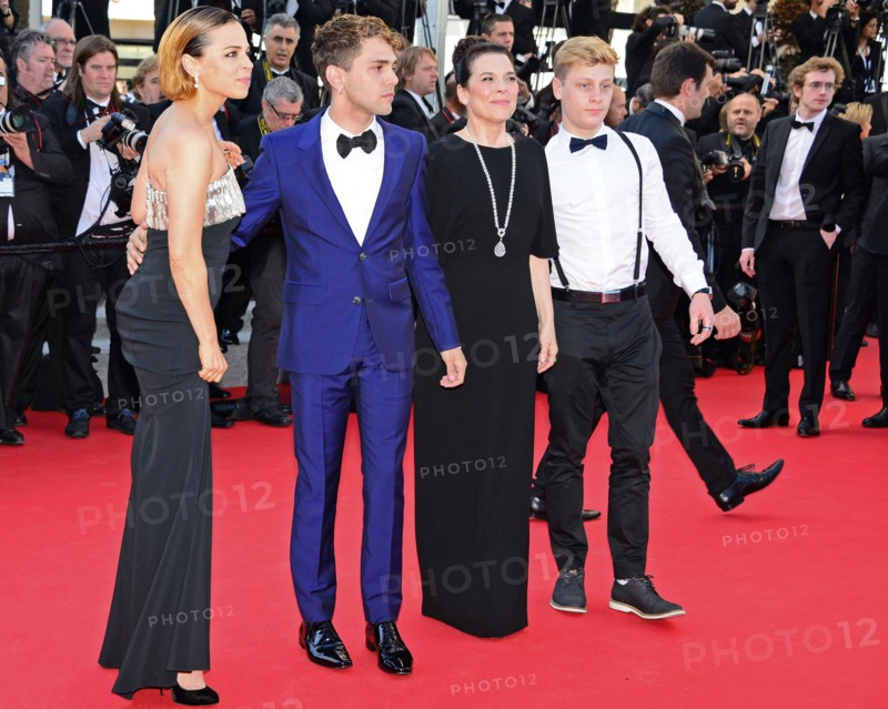 Equipe du film "Mommy", Festival de Cannes 2014