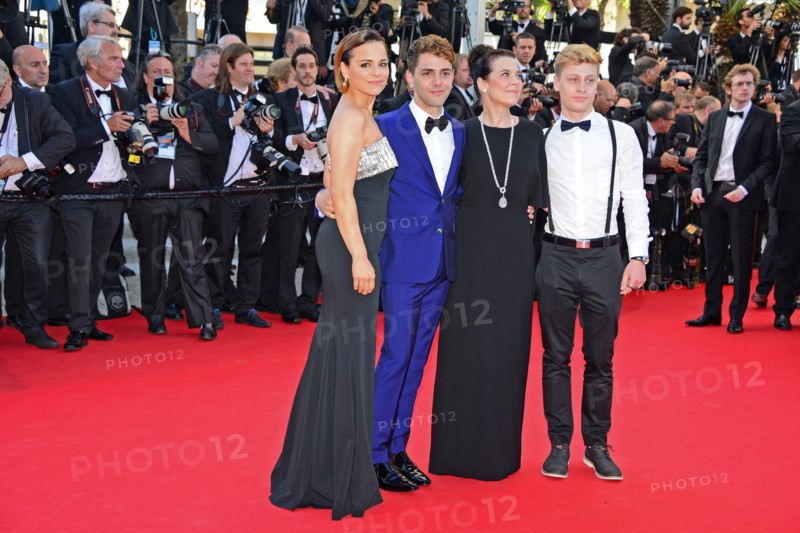 Equipe du film "Mommy", Festival de Cannes 2014