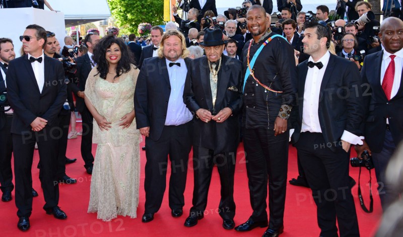 Joseph Jackson et Mandla Mandela, Festival de Cannes 2014