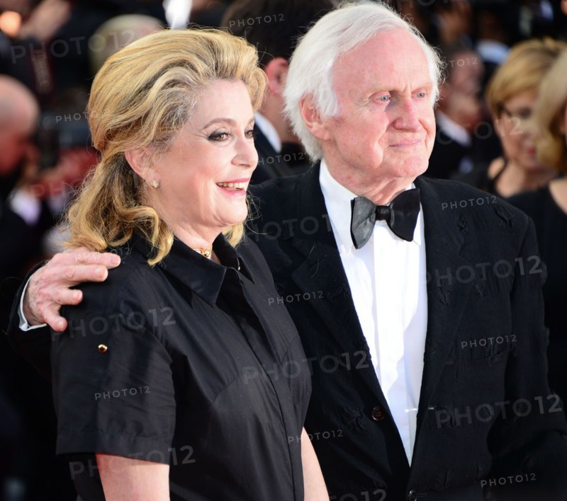 Catherine Deneuve and John Boorman, Cannes Film Festival 2014