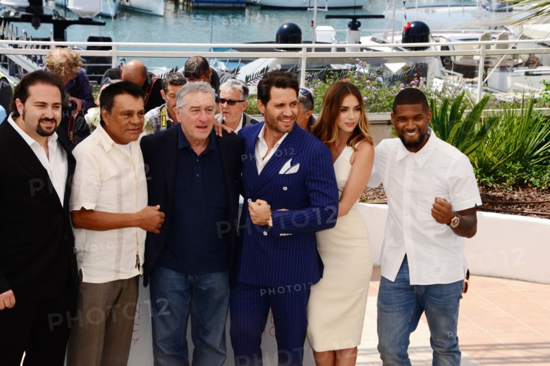 Equipe du film "Hands of stone", Festival de Cannes 2016