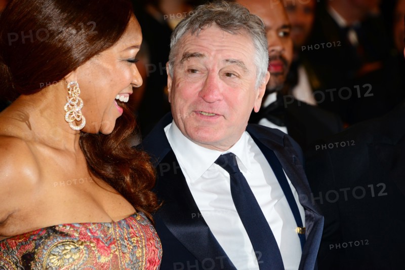 Robert De Niro et sa femme Grace Hightower, Festival de Cannes 2016