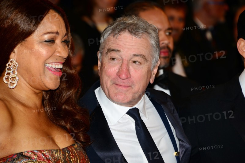 Robert De Niro et sa femme Grace Hightower, Festival de Cannes 2016