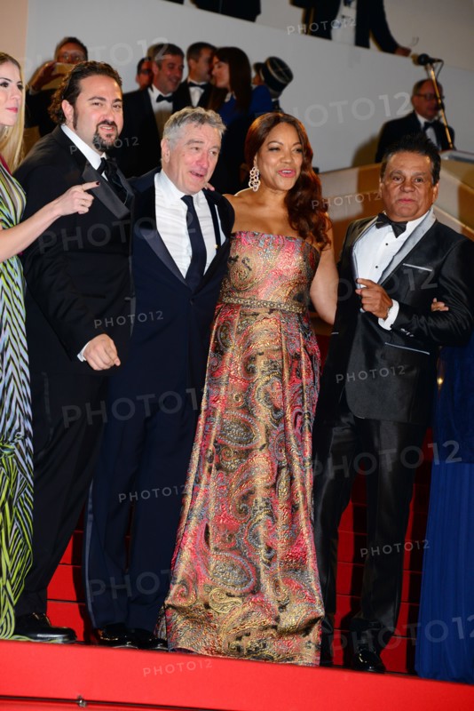L'équipe du film "Hands of stone", Festival de Cannes 2016