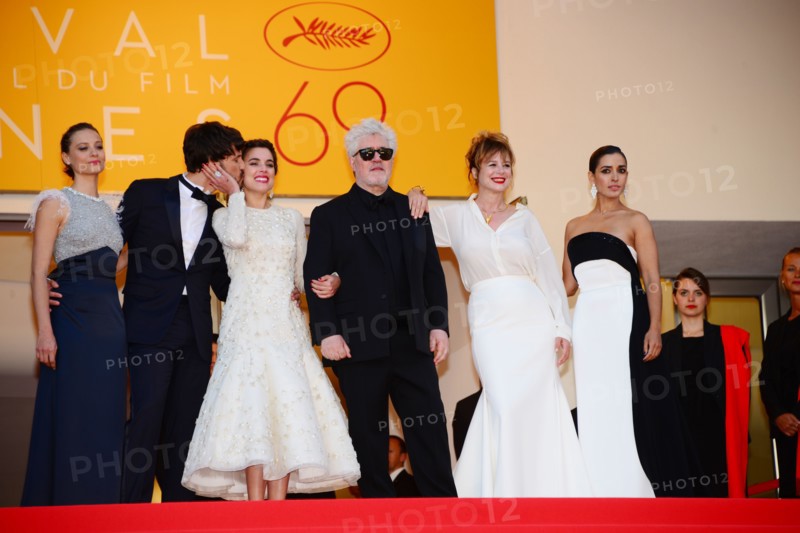 Equipe du film "Julieta", Festival de Cannes 2016