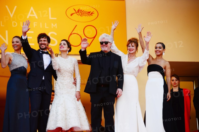 Equipe du film "Julieta", Festival de Cannes 2016