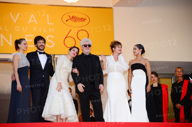 Equipe du film "Julieta", Festival de Cannes 2016