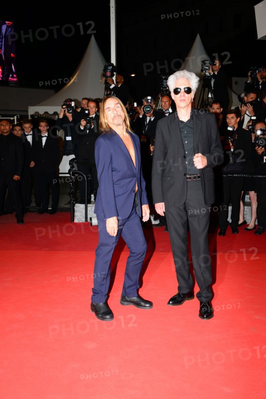 Jim Jarmusch et Iggy Pop, Festival de Cannes 2016