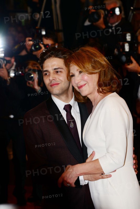 Xavier Dolan et Nathalie Baye, Festival de Cannes 2016