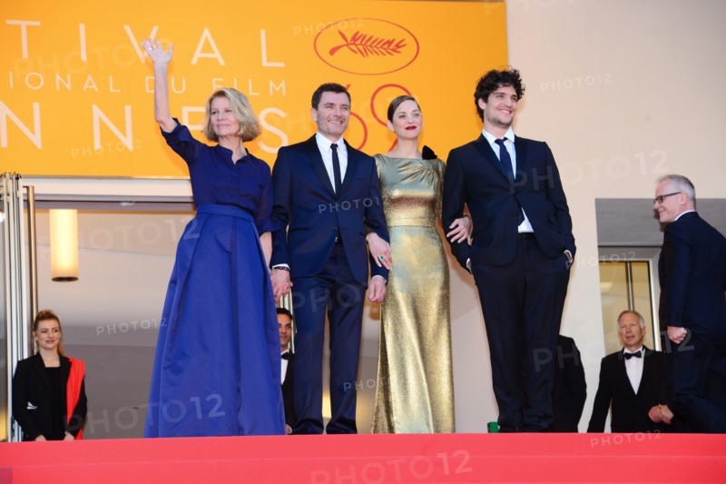Equipe du film "Mal de pierres", Festival de Cannes 2016