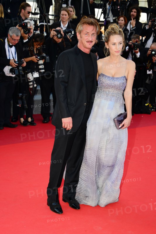 Sean Penn with his daughter Dylan, 2016 Cannes Film Festival
