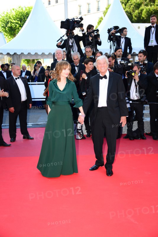 Isabelle Huppert et Paul Verhoeven, Festival de Cannes 2016