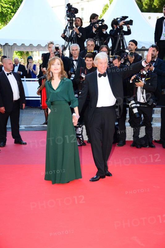 Isabelle Huppert et Paul Verhoeven, Festival de Cannes 2016