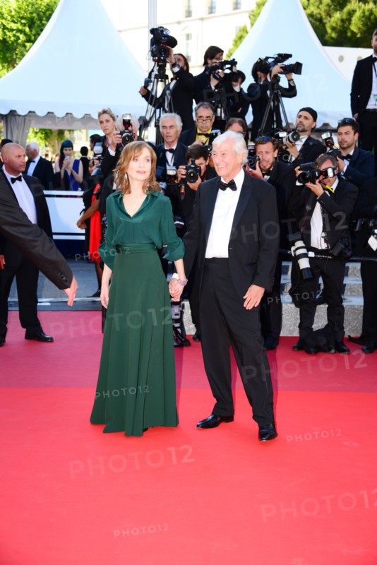Isabelle Huppert et Paul Verhoeven, Festival de Cannes 2016