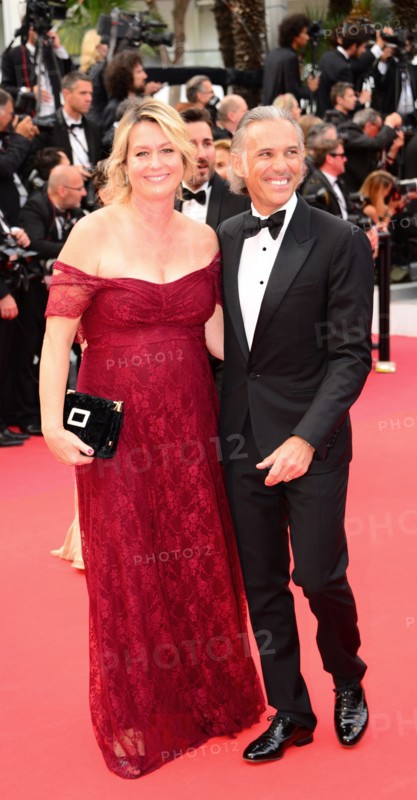 Paul Belmondo with his wife Luana, 2016 Cannes Film Festival
