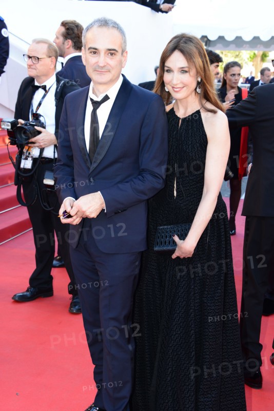 Olivier Assayas et Elsa Zylberstein, Festival de Cannes 2017