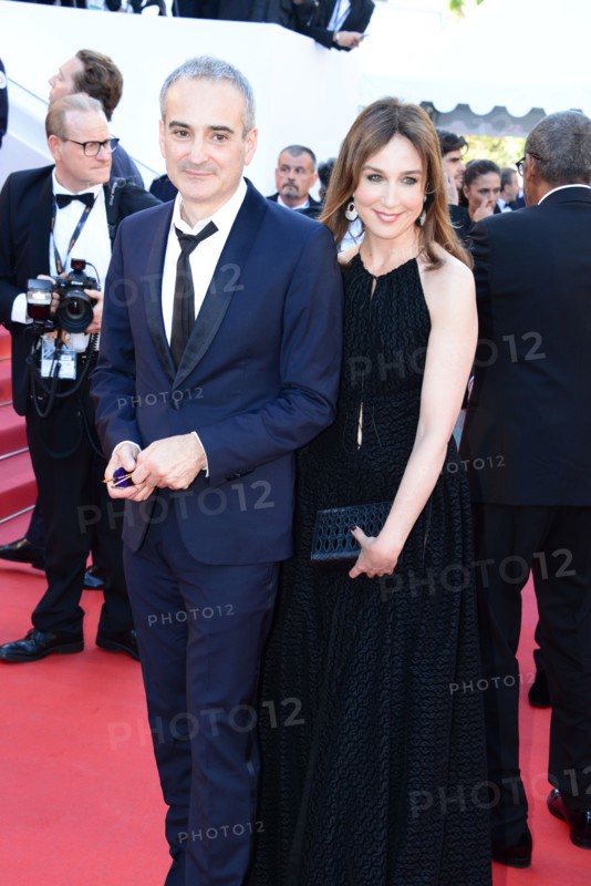 Olivier Assayas et Elsa Zylberstein, Festival de Cannes 2017