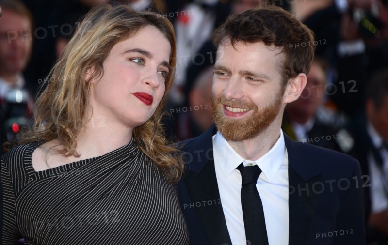 Adèle Haenel and Antoine Reinartz, 2017 Cannes Film Festival