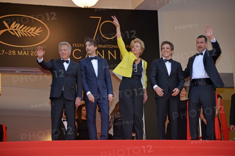 Equipe du film "The Meyerowitz Stories", Festival de Cannes 2017
